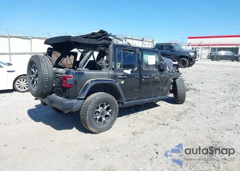2020 Jeep Wrangler Unlimited Rubicon 4X4 from USA, damaged, VIN 1C4HJXFG2LW147242